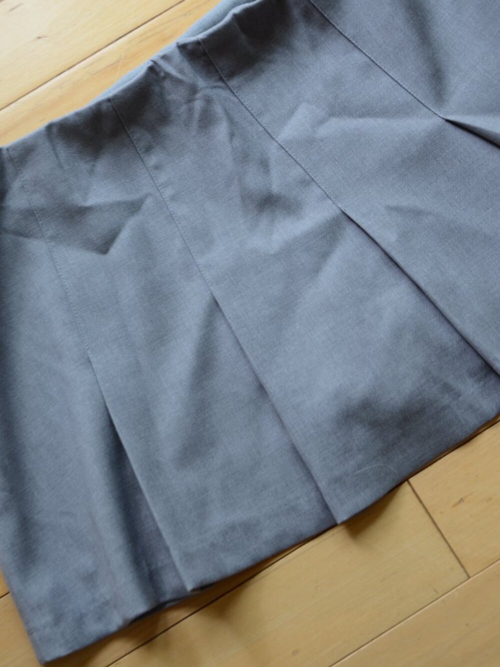 ABERCROMBIE + FITCH Mid Rise Pleated Mini Skort Size M NWT - Picture 10 of 10